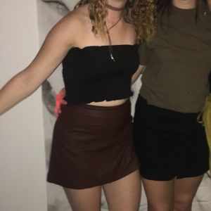 MakeMeChic Women’s Strapless Bandeau Tube Crop Top